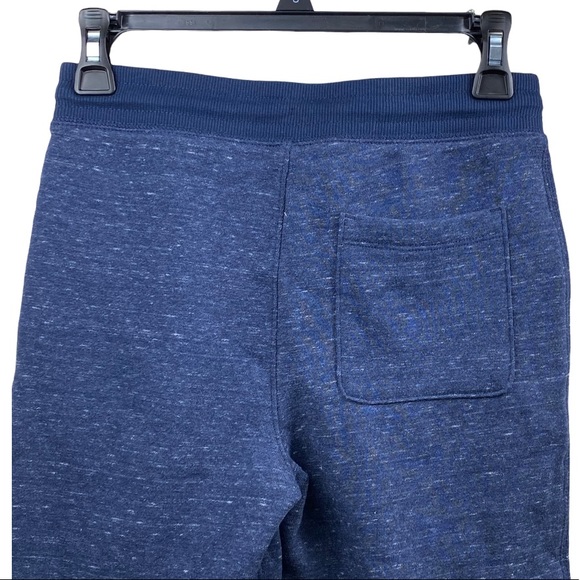 NWT Old Navy Elevated Fleece Jogger Short Navy Stretch Performance Sweat Shorts - Picture 9 of 16